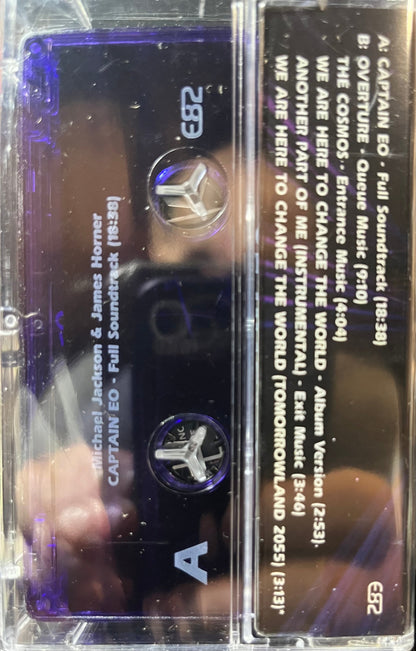 MICHAEL JACKSON & JAMES HORNER - CAPTAIN EO (CASSETTE) | Mint (M) Mint (M)-