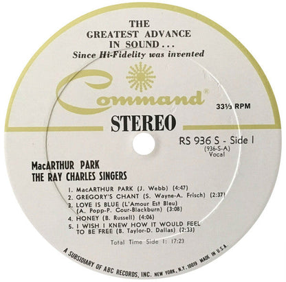 The Ray Charles Singers - MacArthur Park | Mint (M) Mint (M)-
