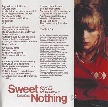 Taylor Swift - Midnights (CD) | Mint (M) Mint (M)-
