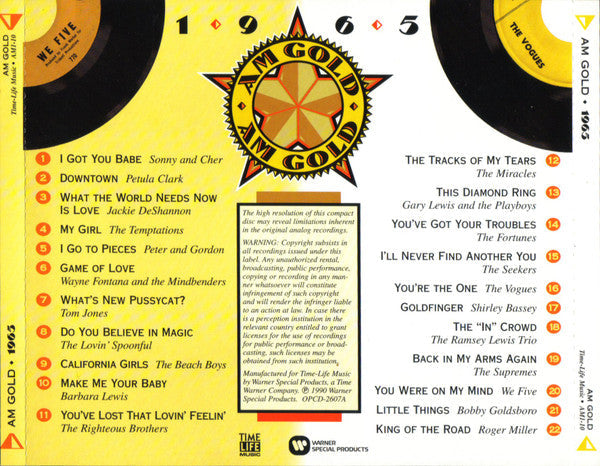 AM Gold 1965 *CD* | Mint (M) Mint (M)-