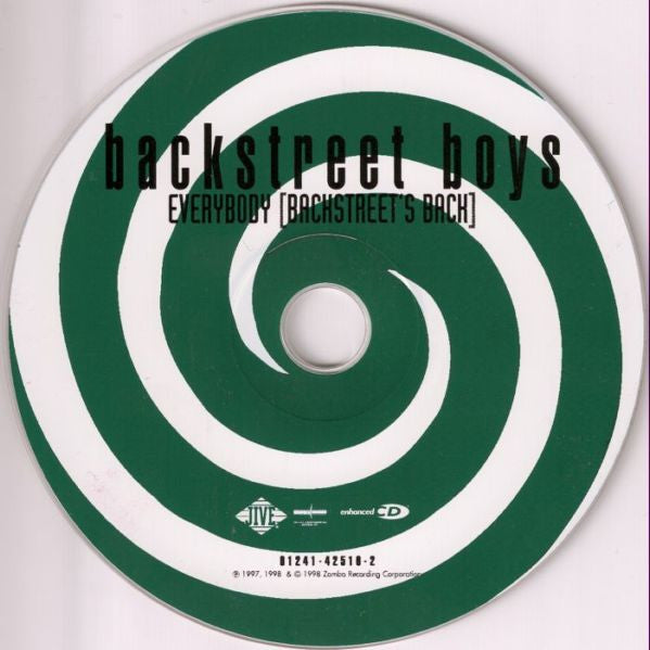 Everybody (Backstreet's Back) (CD) | Mint (M) Mint (M)-