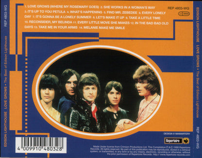 The Best Of Edison Lighthouse - Love Grows *CD* | Mint (M) Mint (M)-
