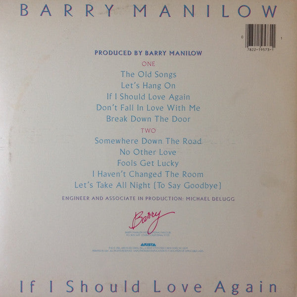 If I Should Love Again *SEALED* | Mint (M) Mint (M)-