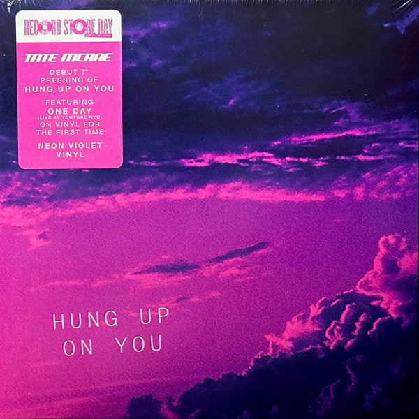 TATE MCRAE - HUNG UP ON YOU / ONE DAY (LIVE) (RSD 2026 7" VINYL) | Mint (M) Mint (M)-