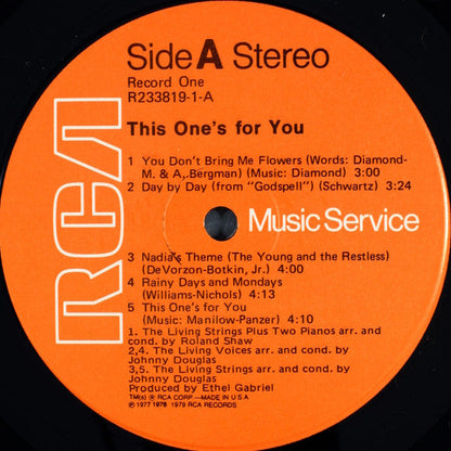 Living Strings - This One's For You *SEALED/CLUB* | Mint (M) Near Mint (NM)-