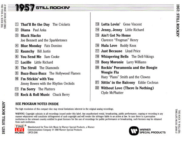 1957 Still Rockin' *CD* | Mint (M) Mint (M)-