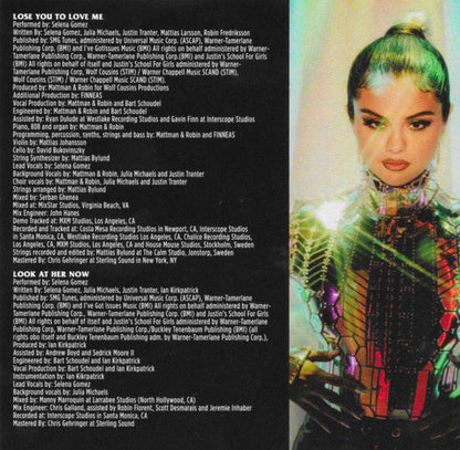 Selena Gomez - Lose You To Love Me / Look At Her Now (CASS) | Mint (M) Mint (M)-