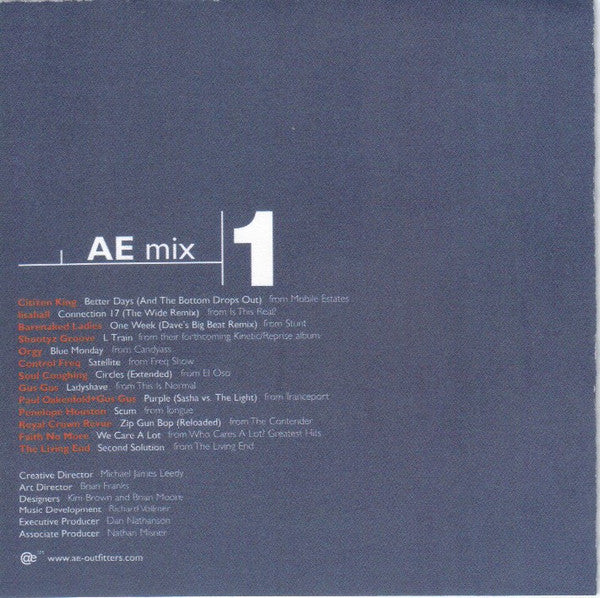 AE Mix 1 *CD/SEALED* | Mint (M) Mint (M)-