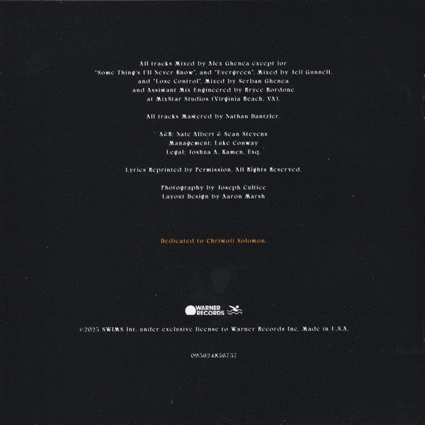 Teddy Swims - I've Tried Everything But Therapy (Part I)(CD) | Mint (M) Mint (M)-