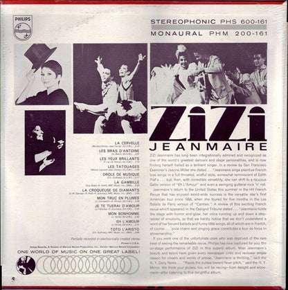 Zizi Jeanmaire - Zizi Jeanmaire (VINYL) | Mint (M) Near Mint (NM)-