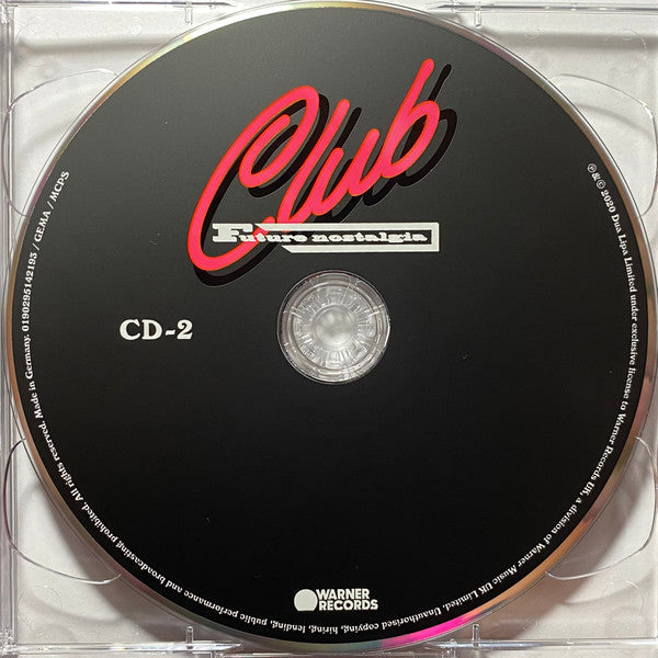 Dua Lipa - Future Nostalgia + Club Future Nostalgia (DLX CD) | Mint (M) Mint (M)-