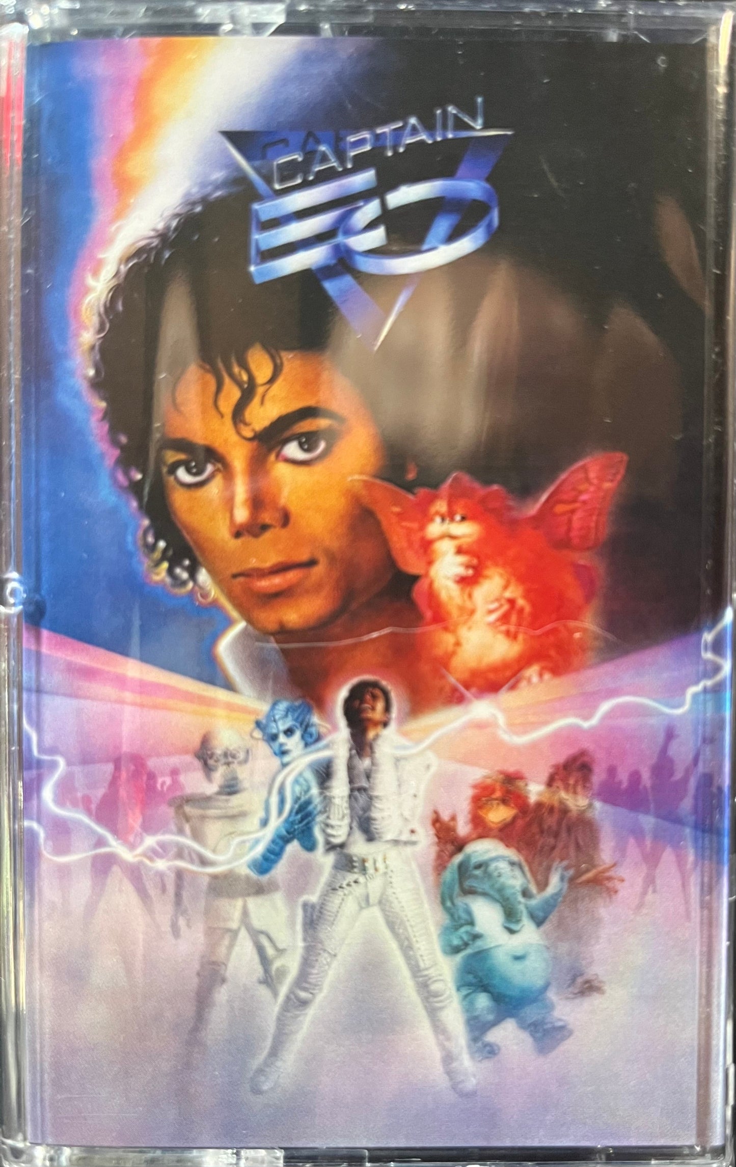 MICHAEL JACKSON & JAMES HORNER - CAPTAIN EO (CASSETTE) | Mint (M) Mint (M)-
