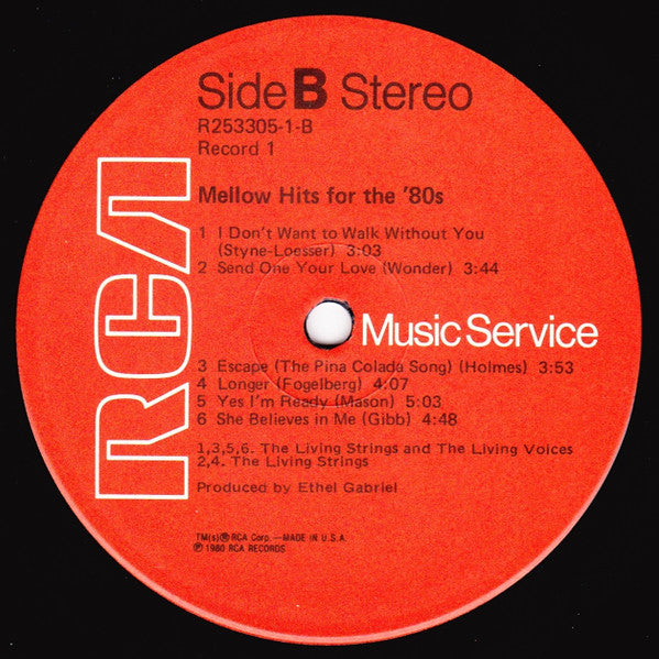 Living Strings - Mellow Hits For The '80s *SEALED* | Mint (M) Mint (M)-