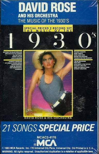 The Music Of The 1930’s (Cassette) | Mint (M) Near Mint (NM)-