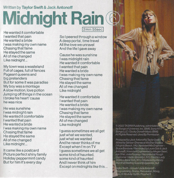 Taylor Swift - Midnights (CD) | Mint (M) Mint (M)-