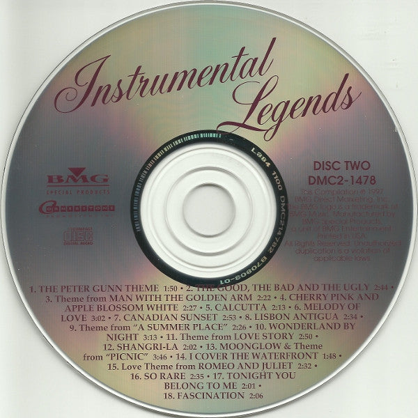 Instrumental Legends *CD* | Mint (M) Mint (M)-