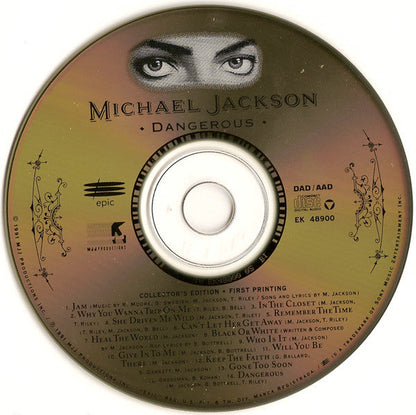 Dangerous (10" CD BOX)(Collector's Edition • First Printing) | Mint (M) Mint (M)-