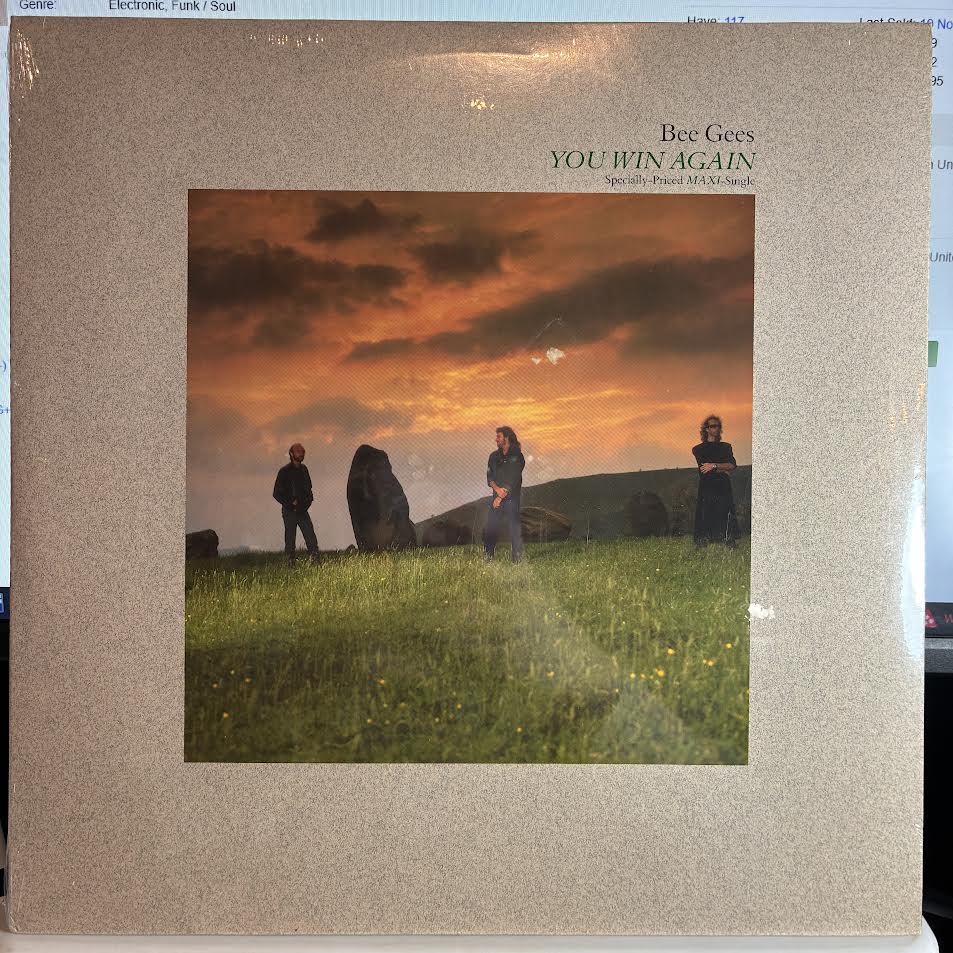 Bee Gees - You Win Again (12" VINYL) | Mint (M) Mint (M)-