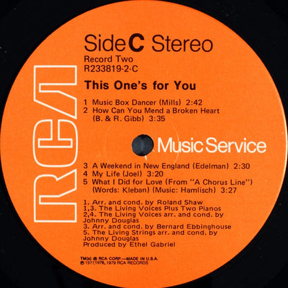 Living Strings - This One's For You *SEALED/CLUB* | Mint (M) Near Mint (NM)-
