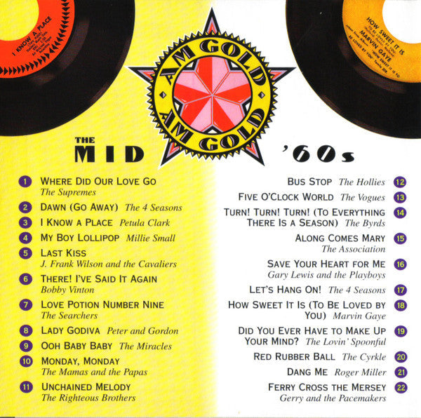 AM Gold - The Mid-'60s *CD* | Mint (M) Mint (M)-