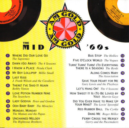 AM Gold - The Mid-'60s *CD* | Mint (M) Mint (M)-