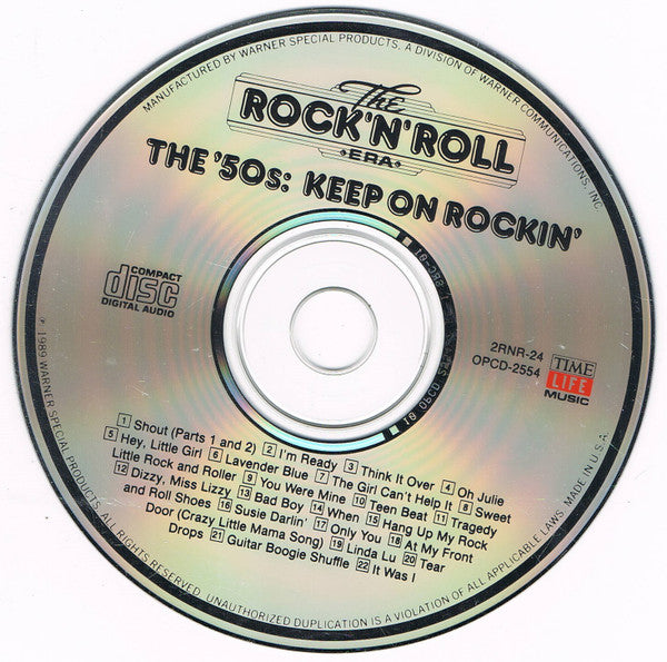 The '50s: Keep On Rockin' *CD* | Mint (M) Mint (M)-