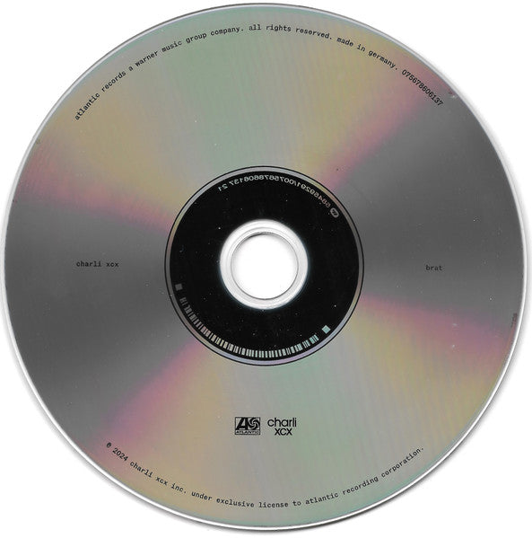 Charli XCX - Brat And It's The Same But There's Three More Songs So It's Not (CD) | Mint (M) Mint (M)-