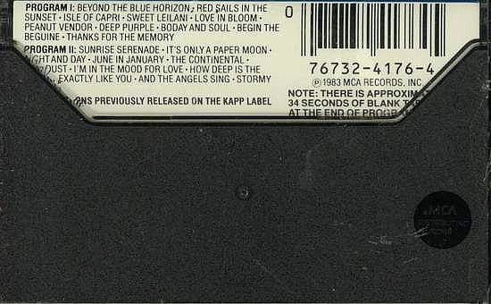 The Music Of The 1930’s (Cassette) | Mint (M) Near Mint (NM)-
