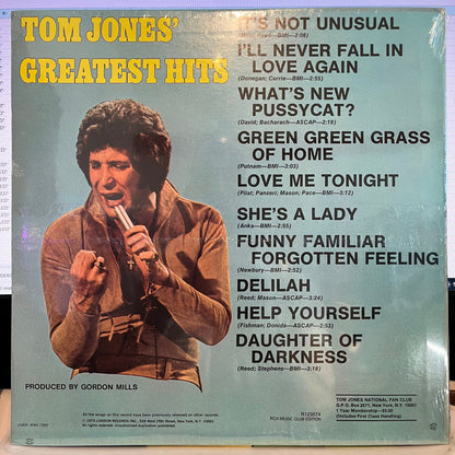 Tom Jones' Greatest Hits *SEALED* | Mint (M) Mint (M)-