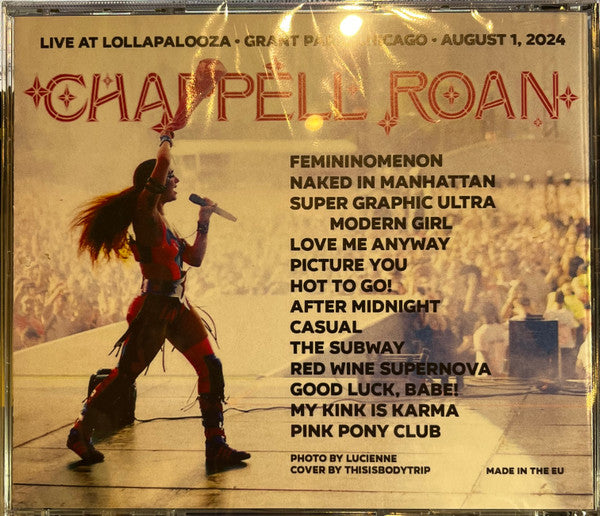 Live At Lollapalooza August 1, 2024 (CD) | Mint (M) Mint (M)-