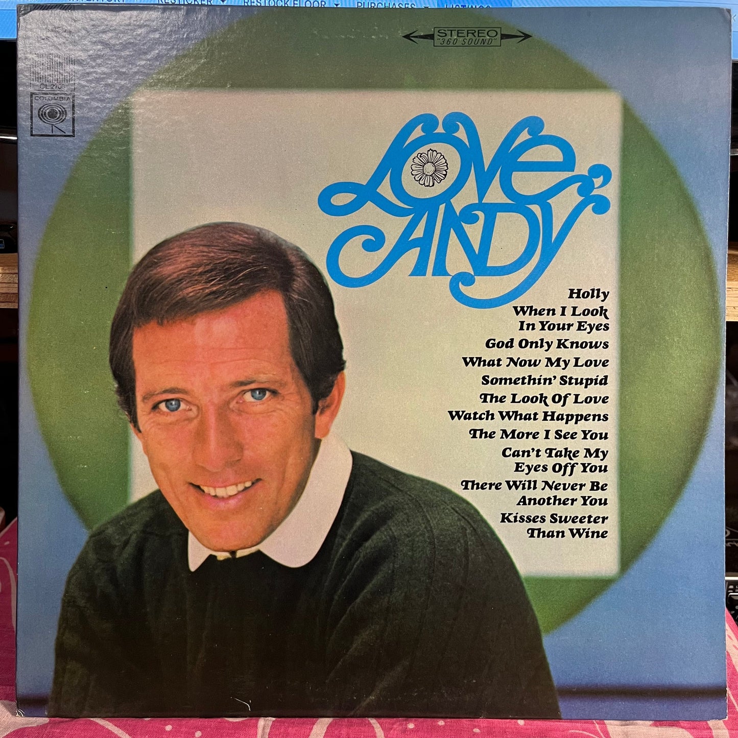 Andy Williams - Love, Andy | Mint (M) Near Mint (NM)-