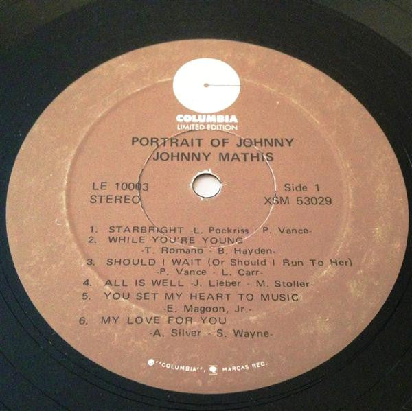 Portrait Of Johnny | Mint (M) Mint (M)-