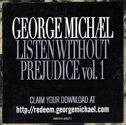 George Michael - Listen Without Prejudice Vol. 1 | Mint (M) Mint (M)-