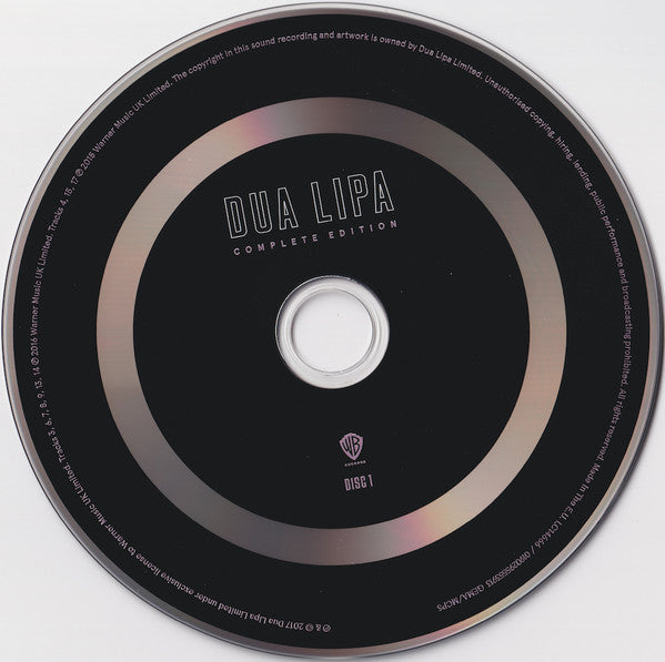 Dua Lipa - Dua Lipa (CD) | Mint (M) Mint (M)-