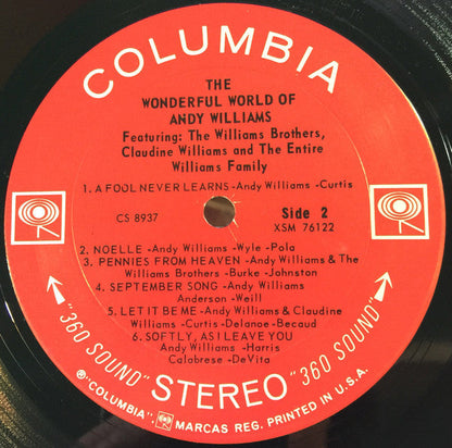 The Wonderful World Of Andy Williams | Mint (M) Near Mint (NM)-