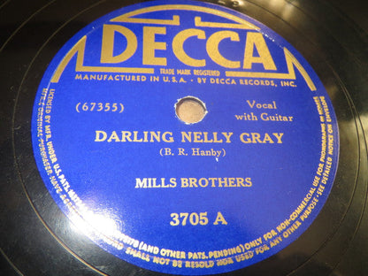 The Mills Brothers - Darling Nelly Gray / Break The News To Mother | Excellent (EX) Generic--