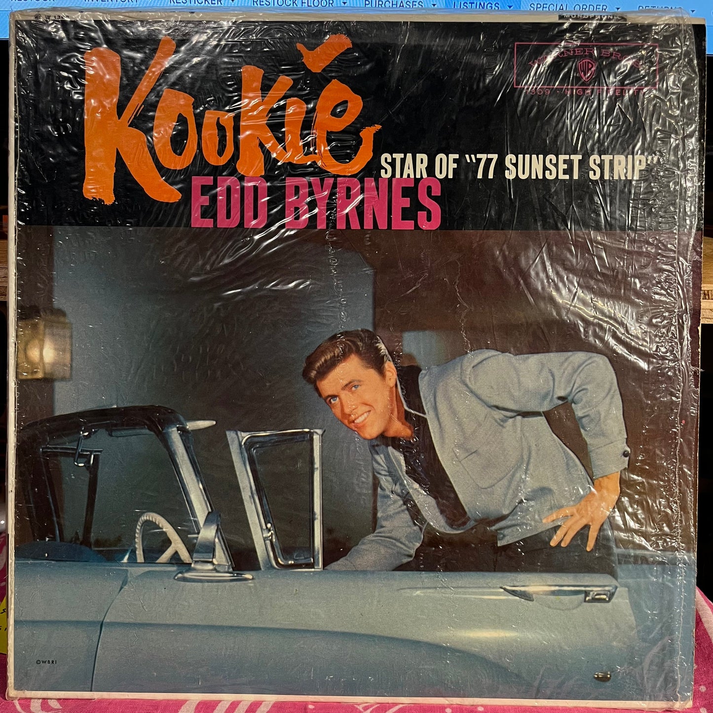 Edd "Kookie" Byrnes - Kookie *MONO/SHRINK* | Excellent (EX) Near Mint (NM)--