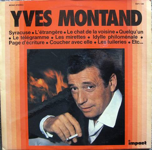 Yves Montand - Yves Montand *FRANCE* | Excellent (EX) Near Mint (NM)--