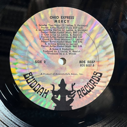 Ohio Express - Mercy (VINYL) | Excellent+ (EX+) Excellent+ (EX+)--