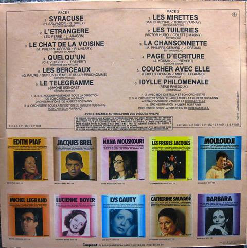 Yves Montand - Yves Montand *FRANCE* | Excellent (EX) Near Mint (NM)--