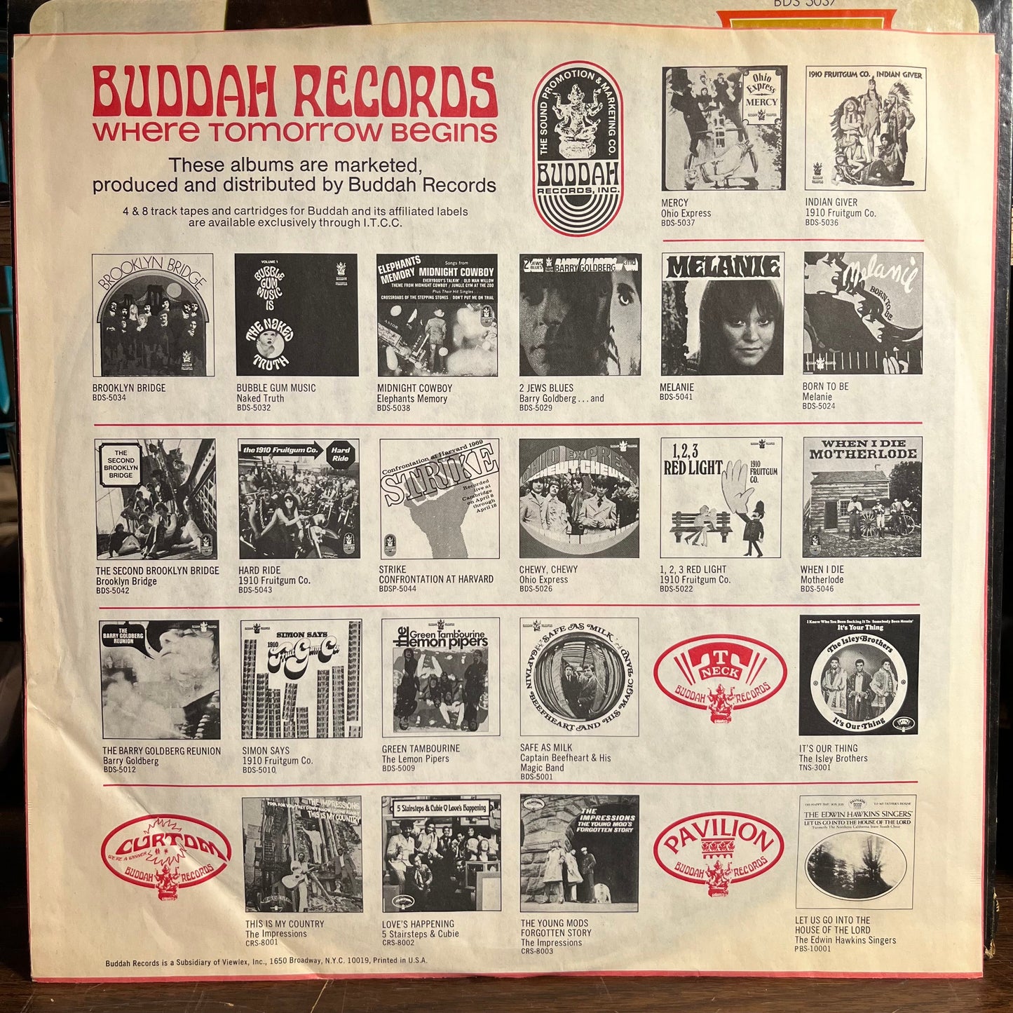 Ohio Express - Mercy (VINYL) | Excellent+ (EX+) Excellent+ (EX+)--