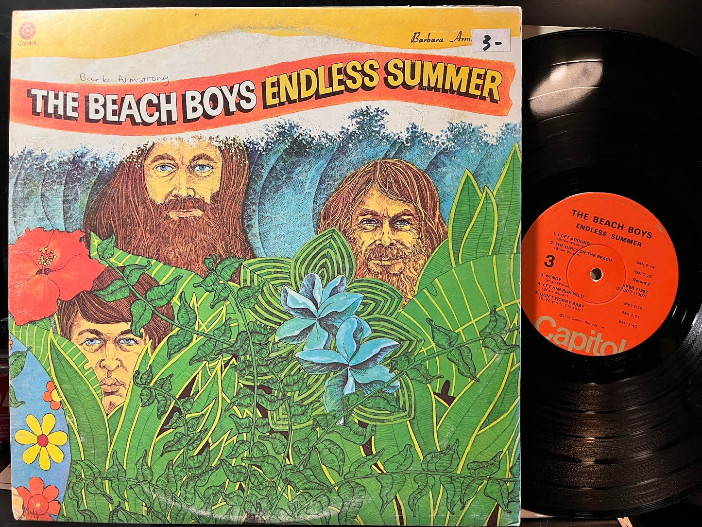 The Beach Boys - Endless Summer (2 LP) | Excellent+ (EX+) Very Good Plus (VG+)--