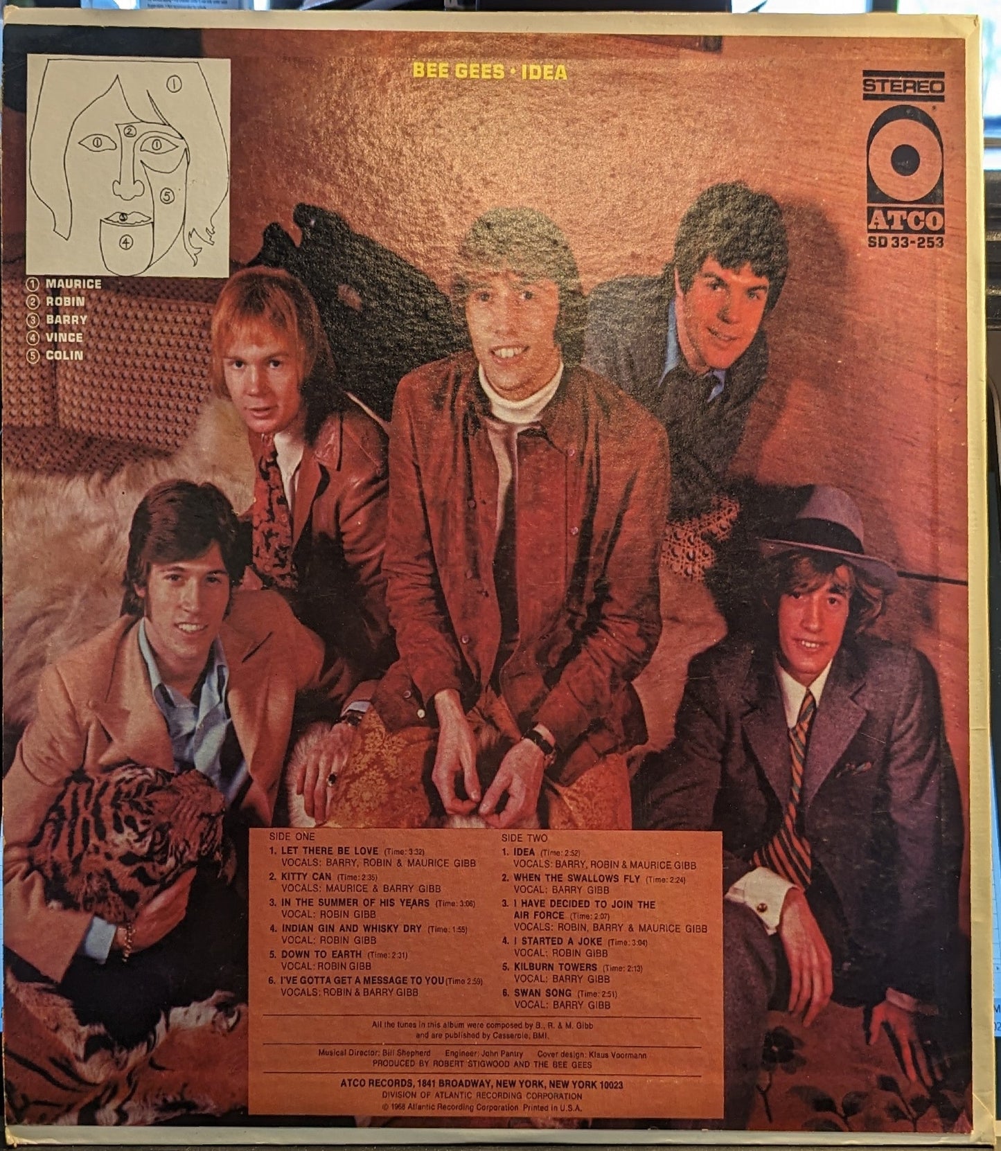 Bee Gees - Idea *PITMAN - REPRESS* | Excellent (EX) Near Mint (NM)-