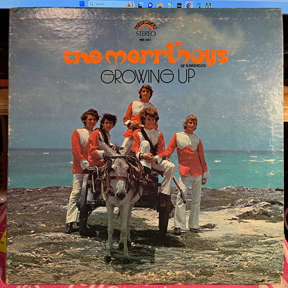 The Merriboys - Growing Up *SIGNED* | Excellent (EX) Very Good Plus (VG+)--