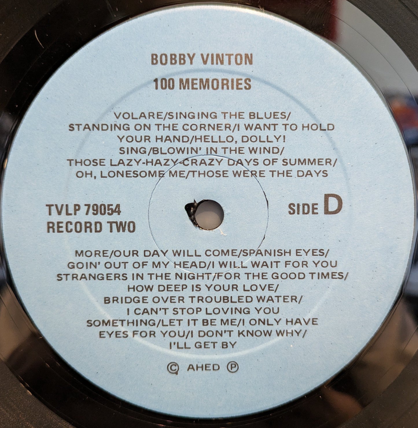 Bobby Vinton - 100 Memories *SHRINK* | Excellent (EX) Near Mint (NM)--