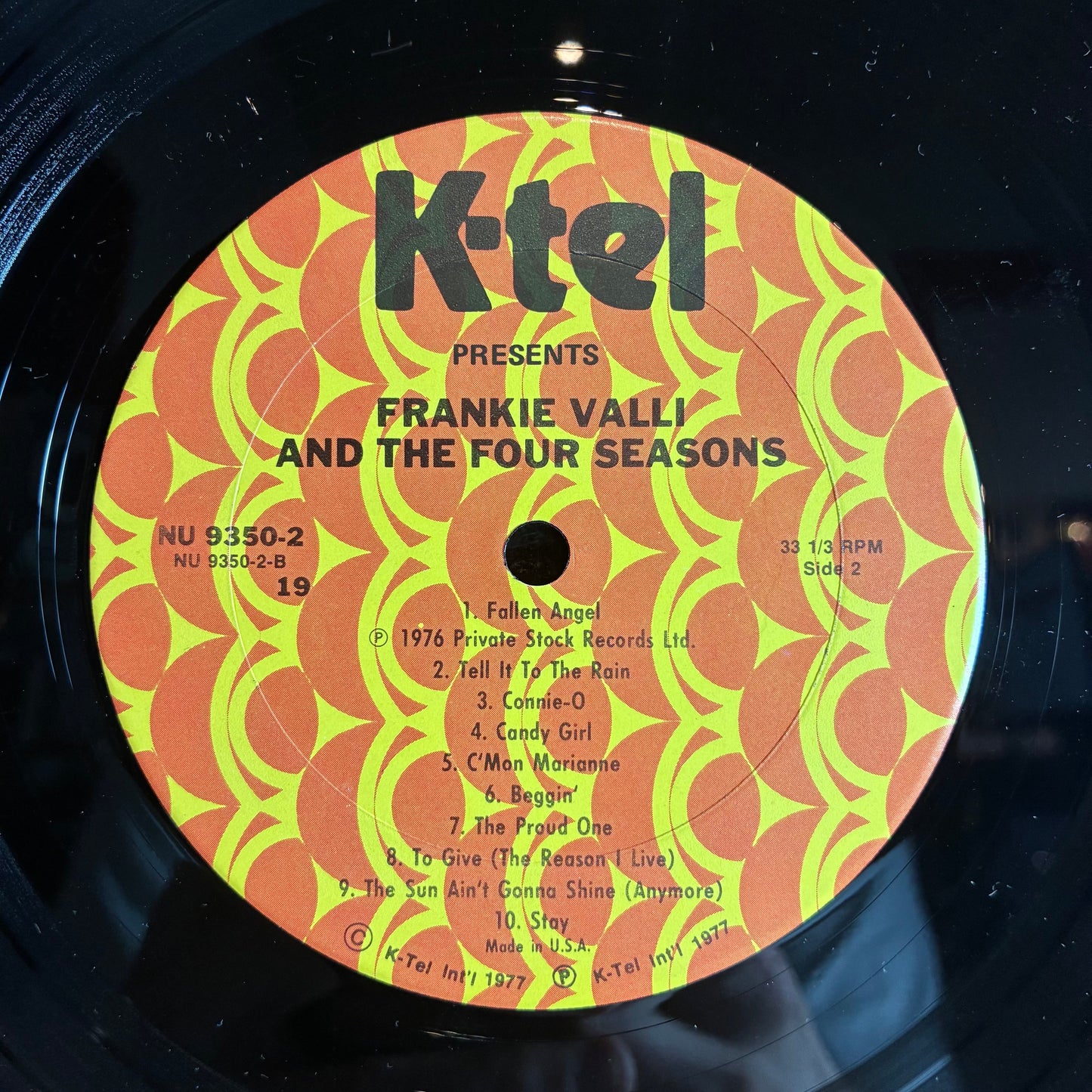 THE FOUR SEASONS - The Greatest Hits Of Frankie Valli & The Four Seasons (2xVINYL) | Excellent (EX) Excellent (EX)-