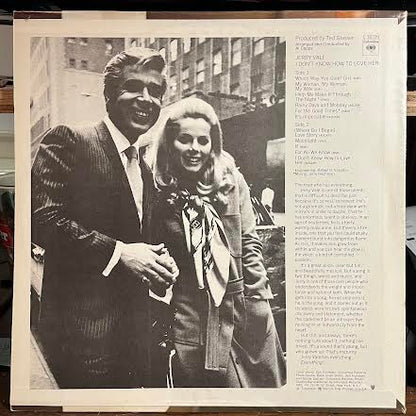 Jerry Vale - I Don't Know How To Love Her (VINYL) *SIGNED* | Excellent (EX) Excellent (EX)--