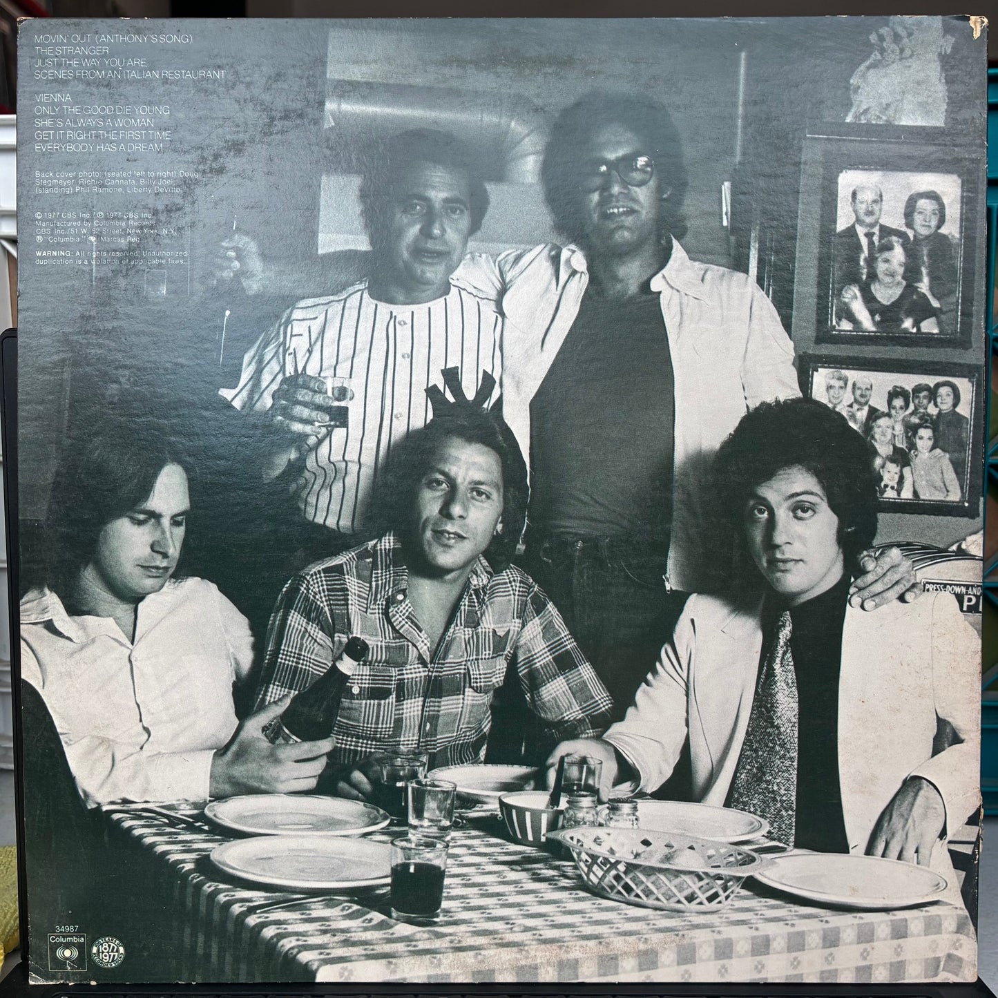 Billy Joel - The Stranger (VINYL LP) |--