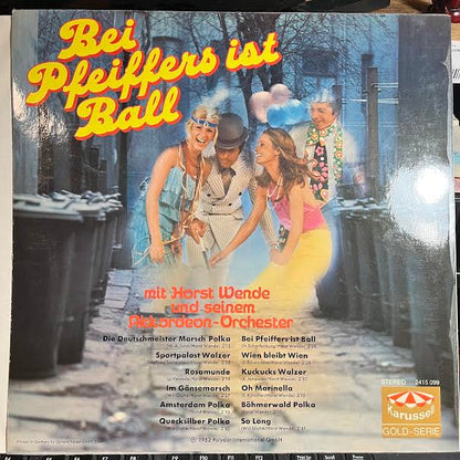 Horst Wende's Akkordeon-Band - Bei Pfeiffers Ist Ball (VINYL) *GERMAN* | Near Mint- (NM-)--