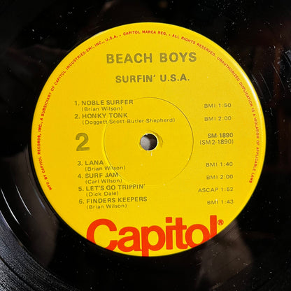 The Beach Boys - Surfin' USA (VINYL) | Near Mint- (NM-) Very Good Plus (VG+)-